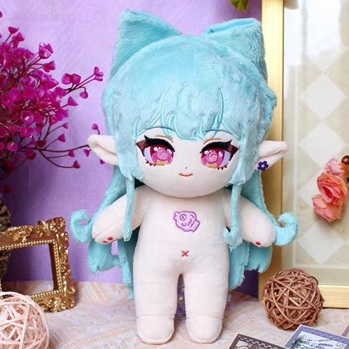 Plush Doll Genshin Impact Yumemizuki Mizuki Cotton Stuffed Anime Collectible Gift Set 20cm