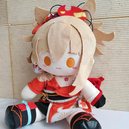 Plush Doll Genshin Impact Yoimiya Cotton Stuffed Anime Collectible Gift 40cm Customizable