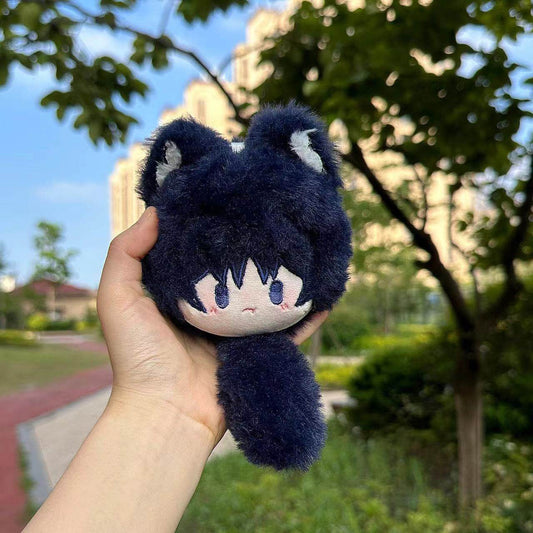 Genshin Impact Scaramouche Plush Ball 15CM Cotton Staring Eyes Anime Round Toy