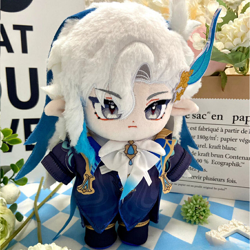 Genshin Impact Neuvillette Plush Doll 20cm Stuffed Anime Figure