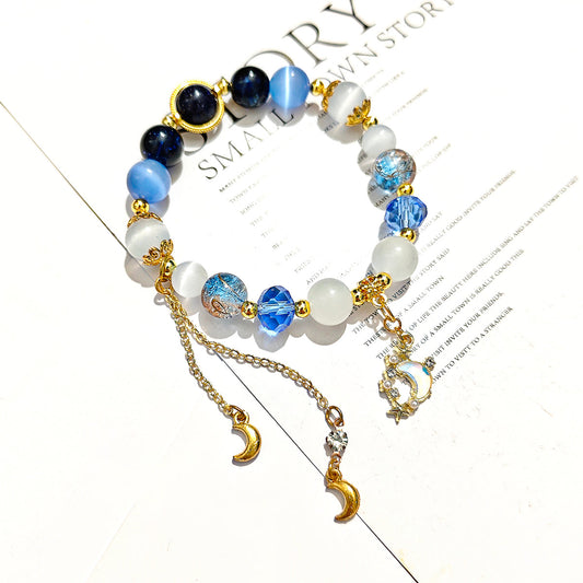 Wuthering Waves Iuno Bracelet Adjustable Anime Charm Bracelet Fan Gift