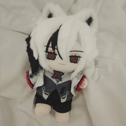 Genshin Impact Arlecchino Plush Doll 20CM Cotton Premium Anime Stuffed Toy
