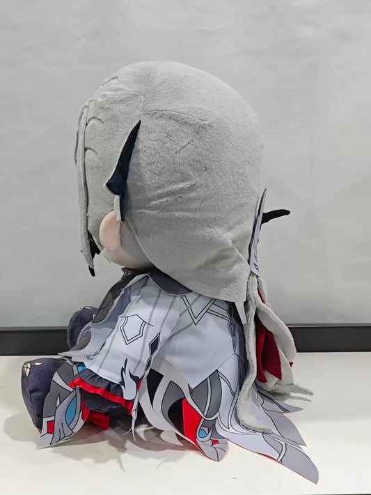 Genshin Impact Arlecchino Plush Doll 40CM Cotton Big Eyes Anime Stuffed Toy