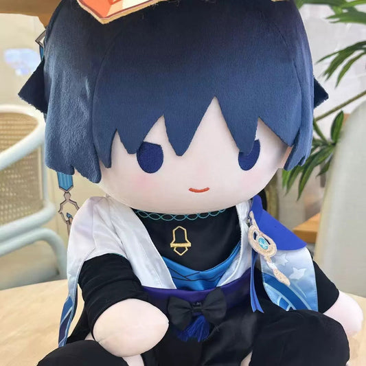 Genshin Impact Scaramouche Wanderer Plush Doll 40cm Anime Figure