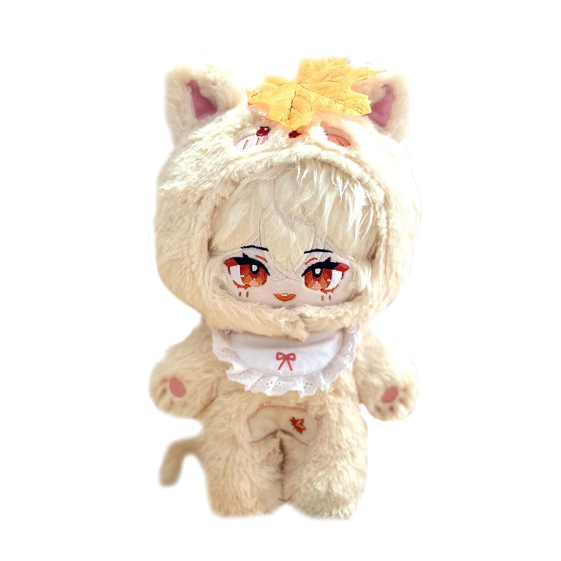 Genshin Impact Kazuha Chibi Plush Doll 20cm Stuffed Anime Figure