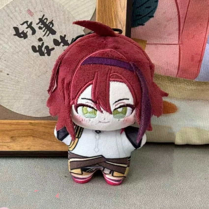 Genshin Impact Plush Doll 12CM HX Style Keqing Klee Diluc Heizou Stuffed Toy