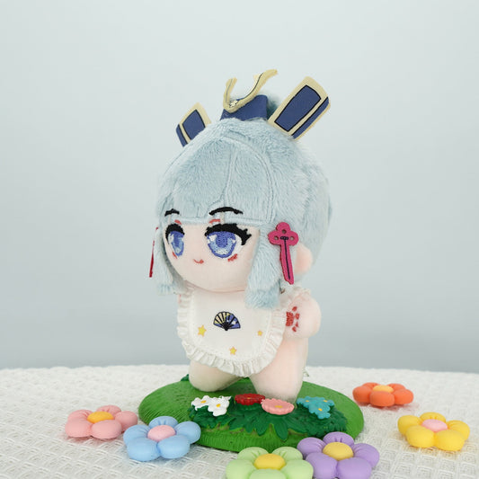 Genshin Impact Ayaka Plush Doll Plushie 12CM Mini Cotton Stuffed Toy Anime Gift