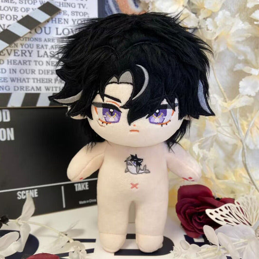 Genshin Impact Wriothesley Plush Doll 20CM Cotton Stuffed Anime Figure Fontaine Kawaii Collectible Gift