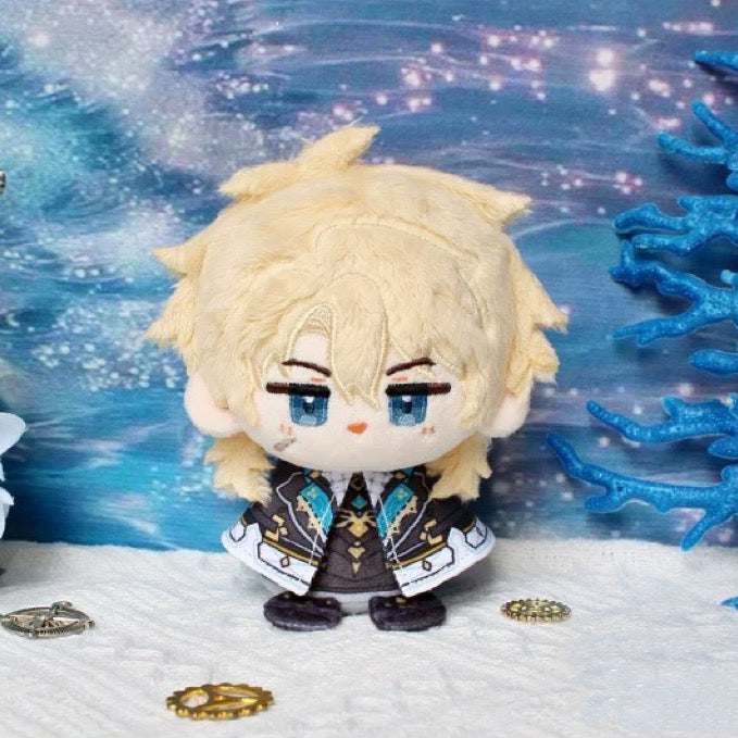 Genshin Impact Plushies Flins Durin Varka Cloak Plush Doll