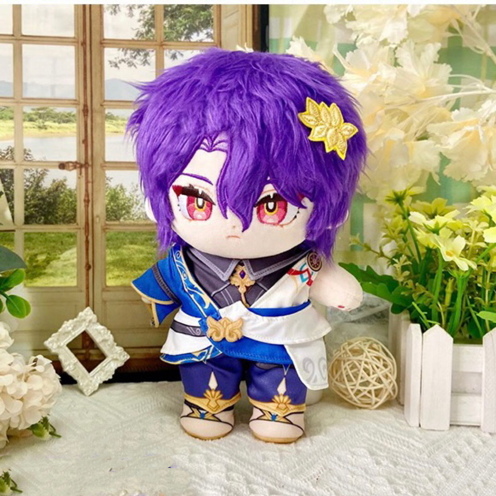Honkai: Star Rail Dr. Ratio Plush Doll – 20CM Stuffed Toy with Outfit | HSR Merch