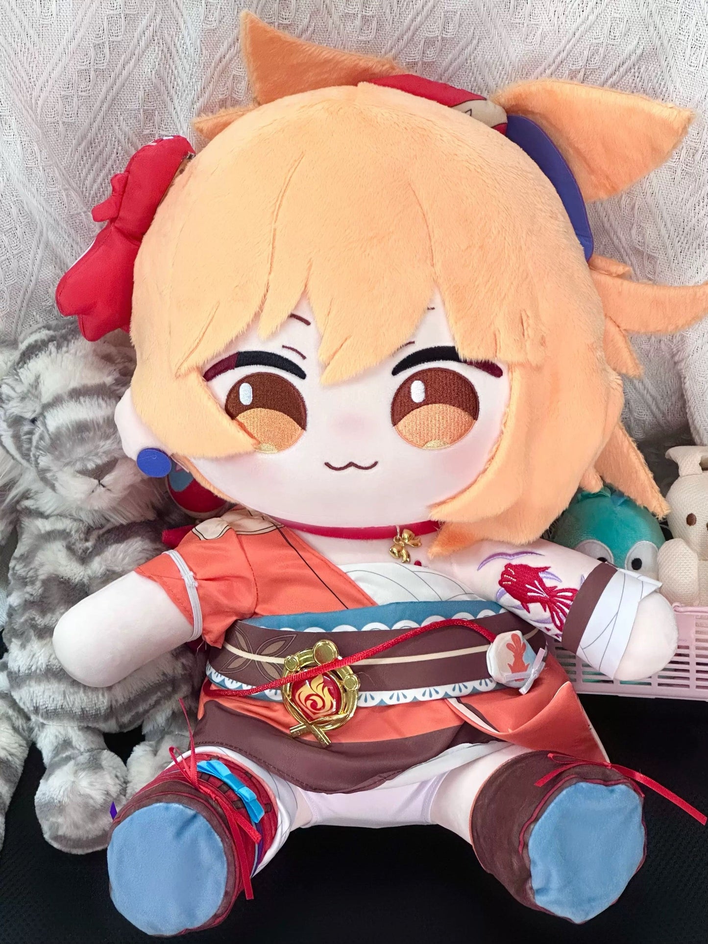 原神 ぬいぐるみ かわいい宵宮 40cm ぬいぐるみ