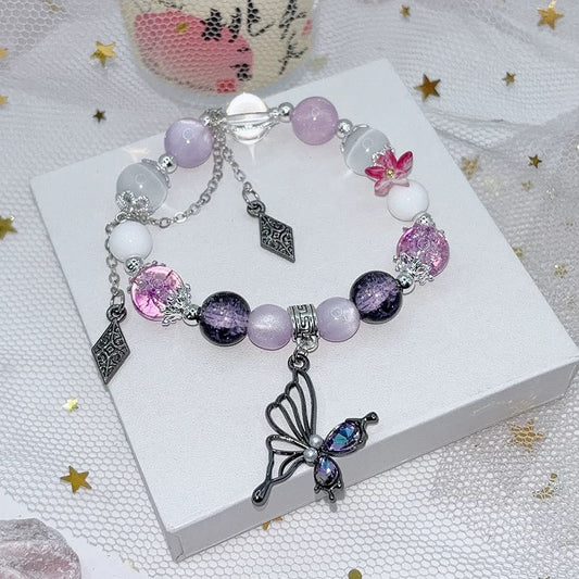 Honkai: Star Rail Castorice Handmade Bracelet – Adjustable Beaded Jewelry | HSR Merch (2 Styles)