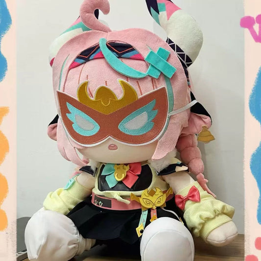Anime Plush Genshin Impact Varesa Staring Eyes 40CM Cotton Plush Doll Set