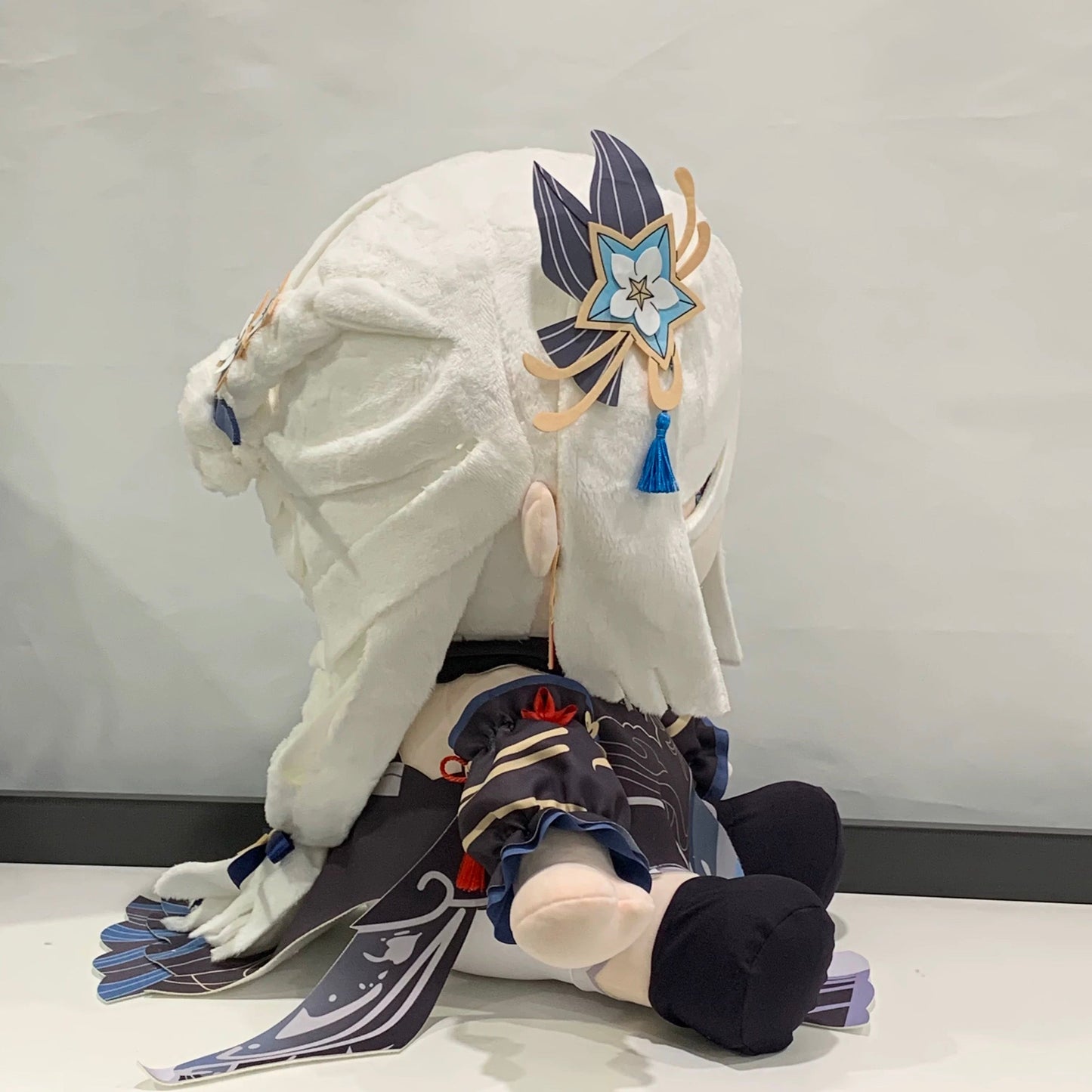 Genshin Impact Plush Shenhe Skin Plushie 40CM Stuffed Doll Anime Figure Toy