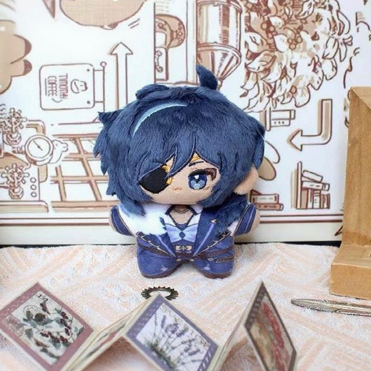 Plush Doll Genshin Impact Xiao Kaeya HX Style Cotton Stuffed Anime Collectible Gift Set 12cm
