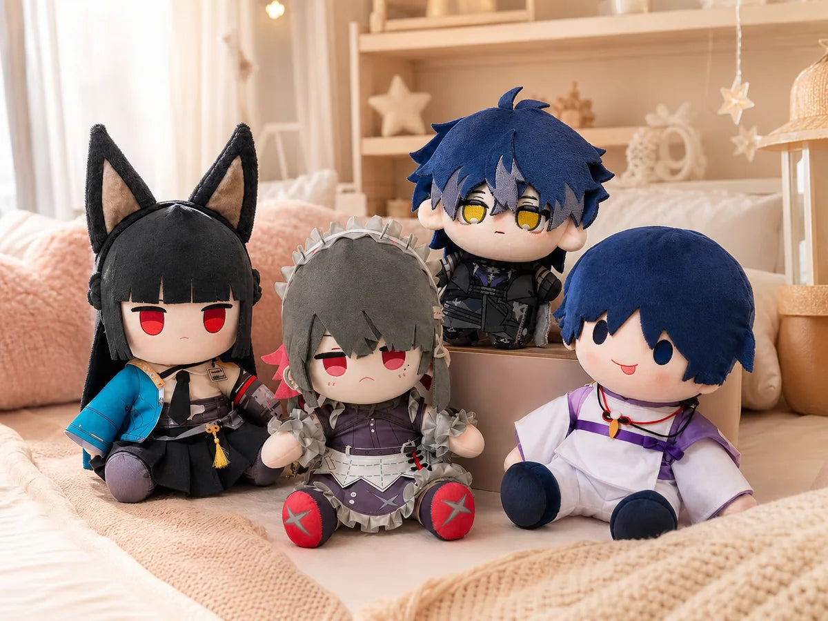 Anime plush doll collection