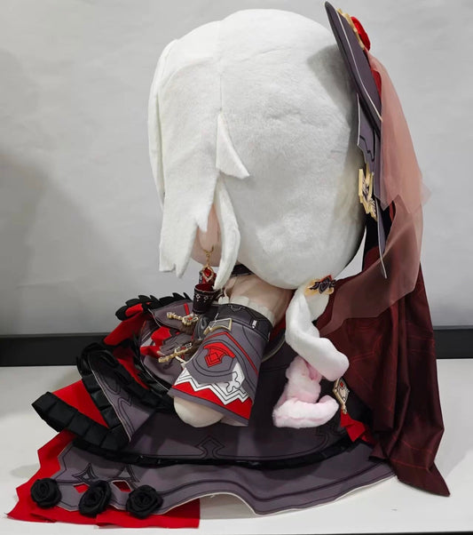 Plush Doll Theresa Honkai Impact 3 Big Eyes Cotton Stuffed Toy Outfit Set 40CM