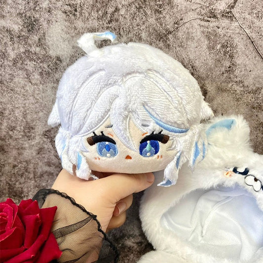 Genshin Impact Furina Plush Doll Ball Round - Focalors 15x20CM Cotton Stuffed Toy