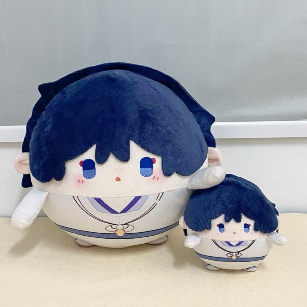 Plush Ball Doll Genshin Impact Wanderer Scaramouche Cotton Stuffed Anime Collectible Gift 12cm 30cm