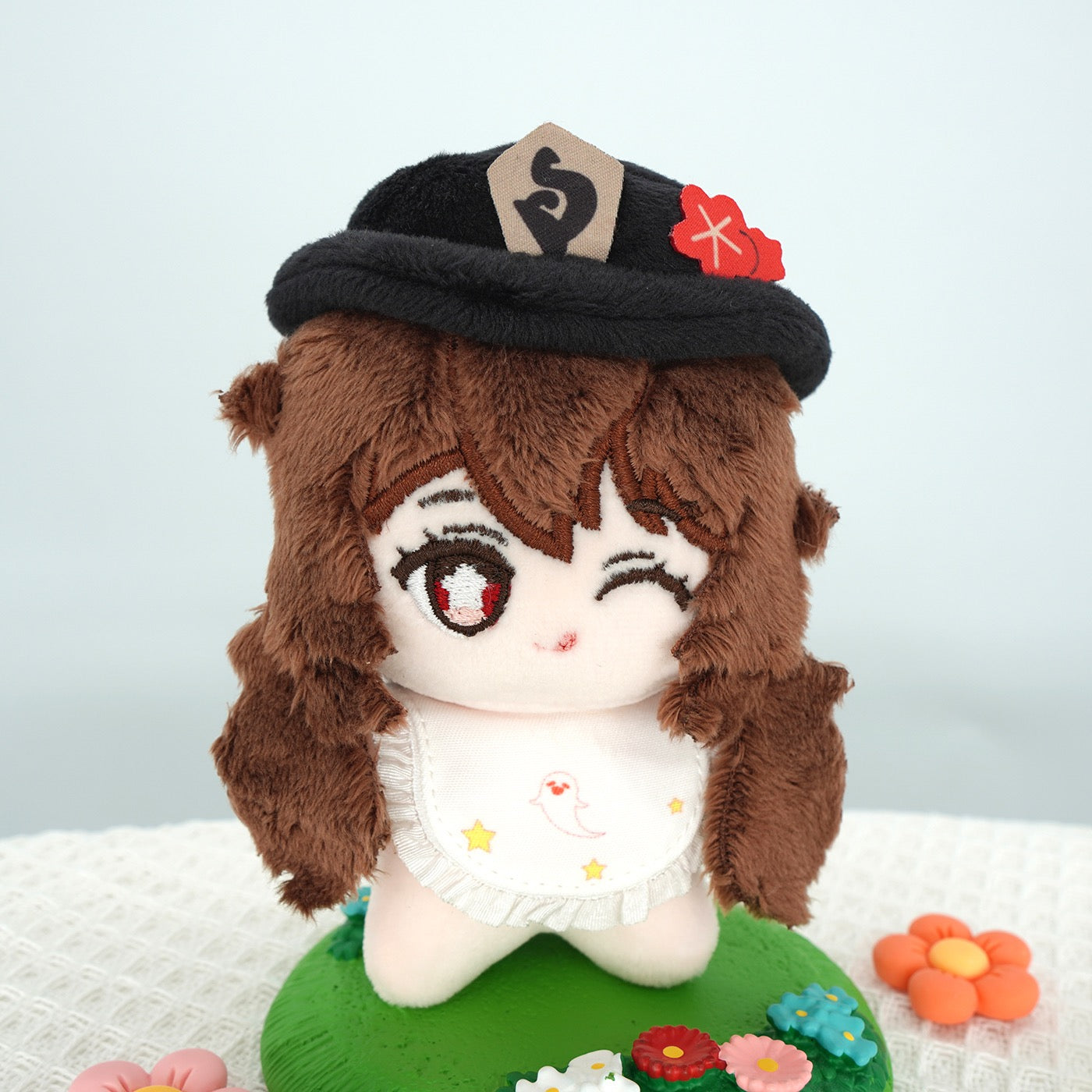 Genshin Impact Hu Tao Plush Doll Plushie 12CM Mini Cotton Stuffed Toy Anime Gift