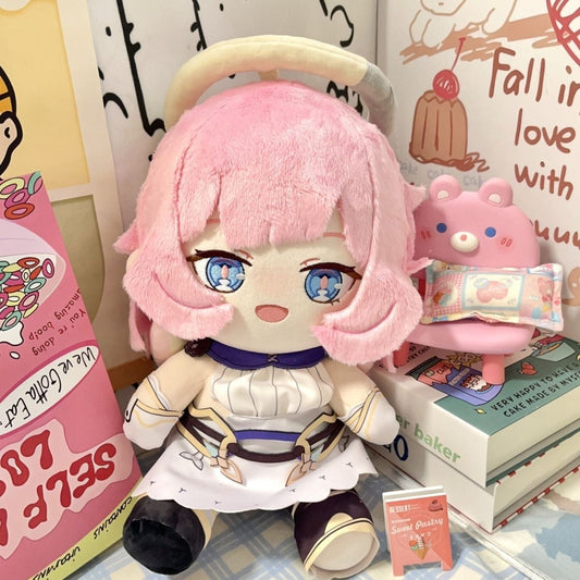 Plush Doll Elf Elysia Honkai Star Rail Cotton Stuffed Toy with Clothes 30CM