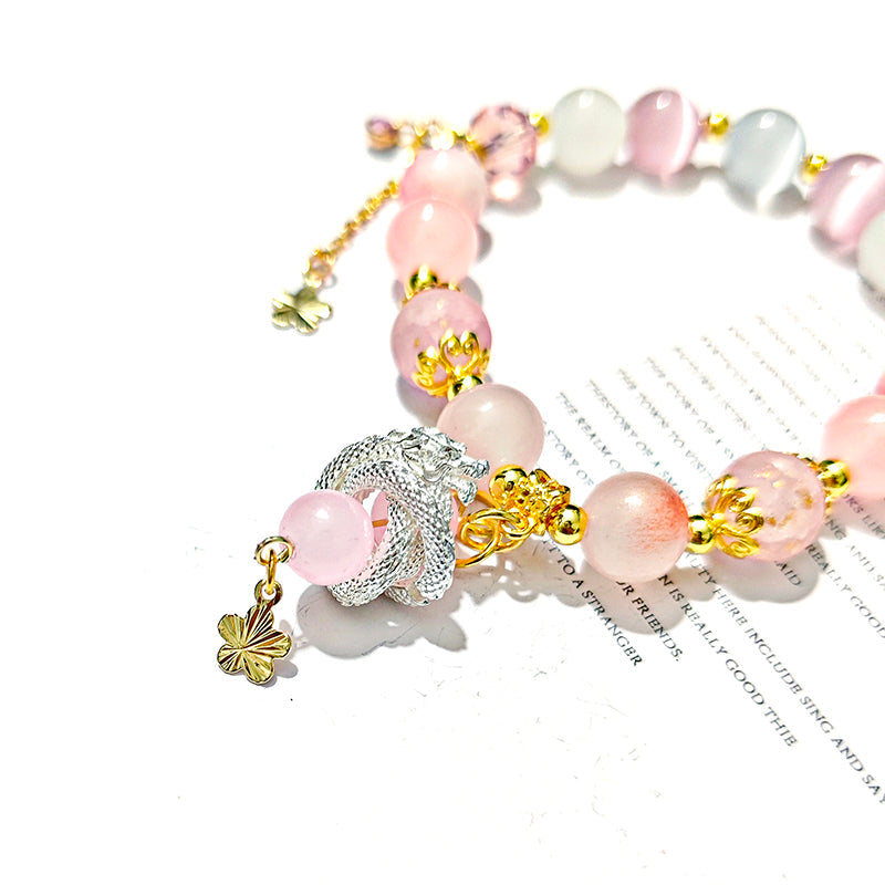 Game Wuthering Waves Jinhsi Peach Blossom Inspired Bracelet