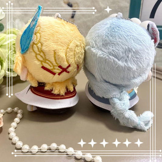 Genshin Impact Kaeya & Shenhe Plush Doll 12CM Kawaii Stuffed Toy