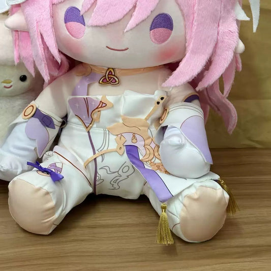 Plush Doll Elysia Honkai Impact 3 Premium Soft Cotton Sitting Stuffed Toy 40CM