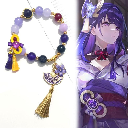 原神 バアル雷電将軍風ブレスレット