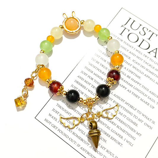 Genshin Impact Bracelet Kachina Inspired – Adjustable Anime Jewelry Fan Merch Accessory