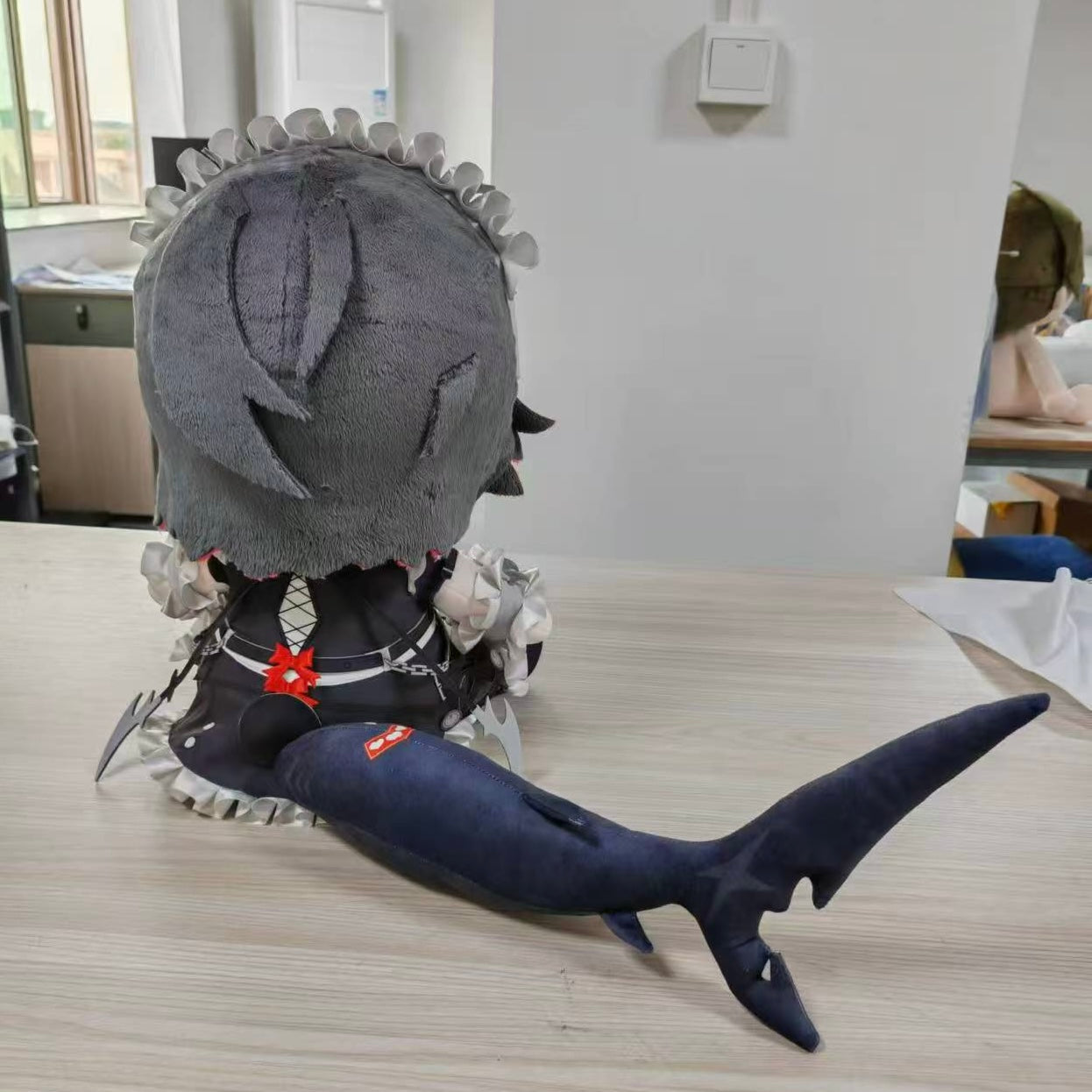 Zenless Zone Zero Cute Ellen Joe Big Eyes 40CM Plush Doll