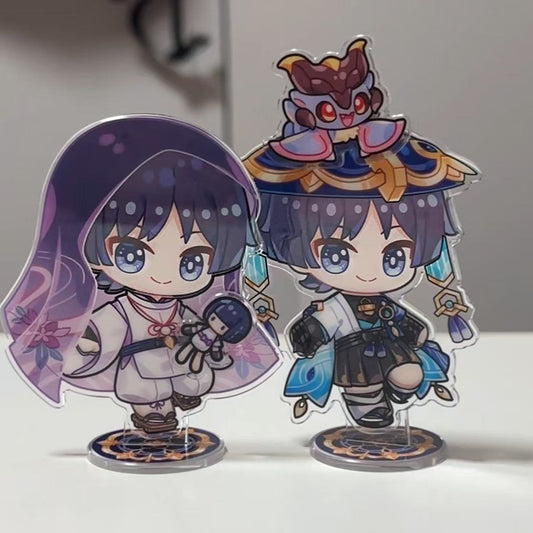 Genshin Impact Wanderer Scaramouche Magnetic Dress Up Standee