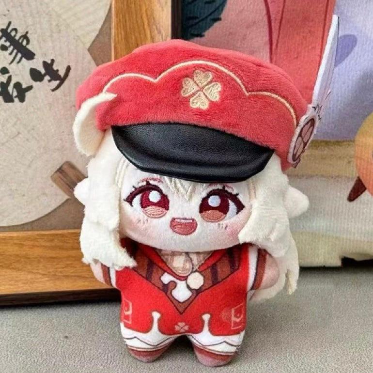 Genshin Impact Plush Doll 12CM HX Style Keqing Klee Diluc Heizou Stuffed Toy