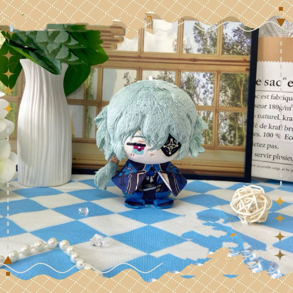 Honkai: Star Rail Anaxa Tribbie Phainon Mydei Hyacine Castorice The Herta Plushies 12CM マント ぬいぐるみ
