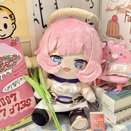 Plush Doll Elf Elysia Honkai Star Rail Cotton Stuffed Toy with Clothes 30CM