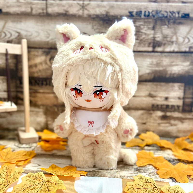 Genshin Impact Kazuha Chibi Plush Doll 20cm Stuffed Anime Figure