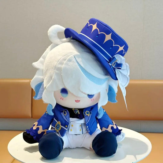 Genshin Impact Plushies Staring Furina White Ver 40CM Plush Doll
