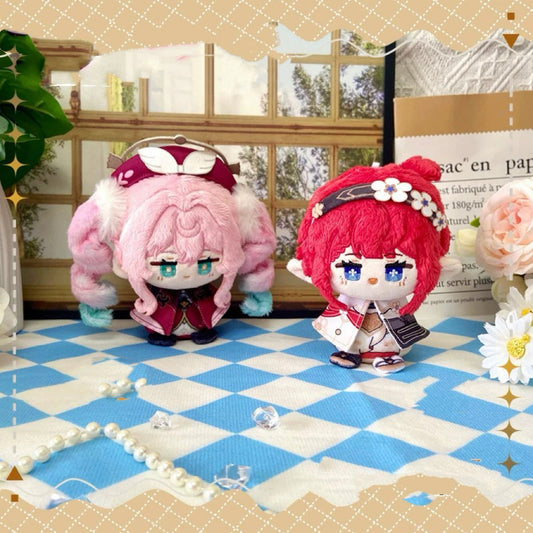 Honkai: Star Rail Anaxa Tribbie Phainon Mydei Hyacine Castorice The Herta Plushies 12CM マント ぬいぐるみ