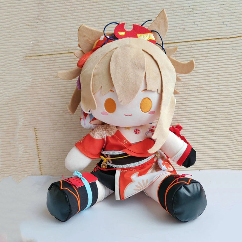 Plush Doll Genshin Impact Yoimiya Cotton Stuffed Anime Collectible Gift 40cm Customizable