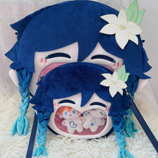 Game Genshin Impact Venti Backpack Crossbody Bag