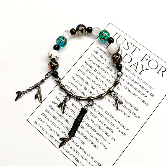 Wuthering Waves Bracelet Qiuyuan Inspired – Beaded Charm Bracelet Anime Jewelry Fan Merch