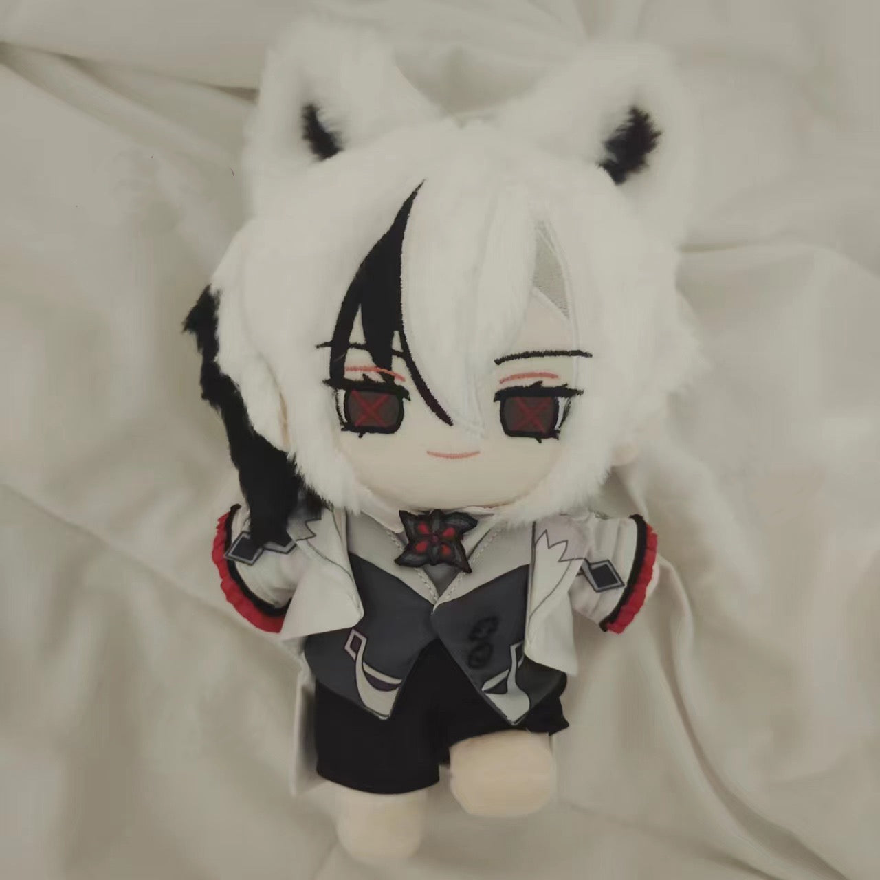 Genshin Impact Arlecchino Plush Doll 20CM Cotton Premium Anime Stuffed Toy