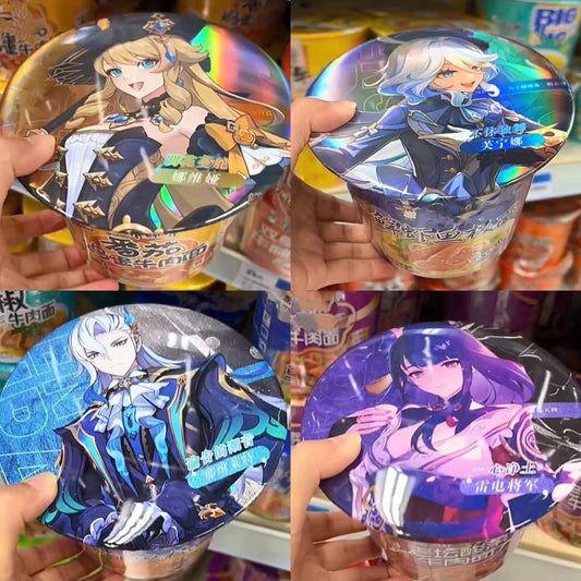 Genshin Impact Faster Noddles カバー 取り外し可能 多機能 ビッグバッジ 15CM (バッジをカバーするだけ)