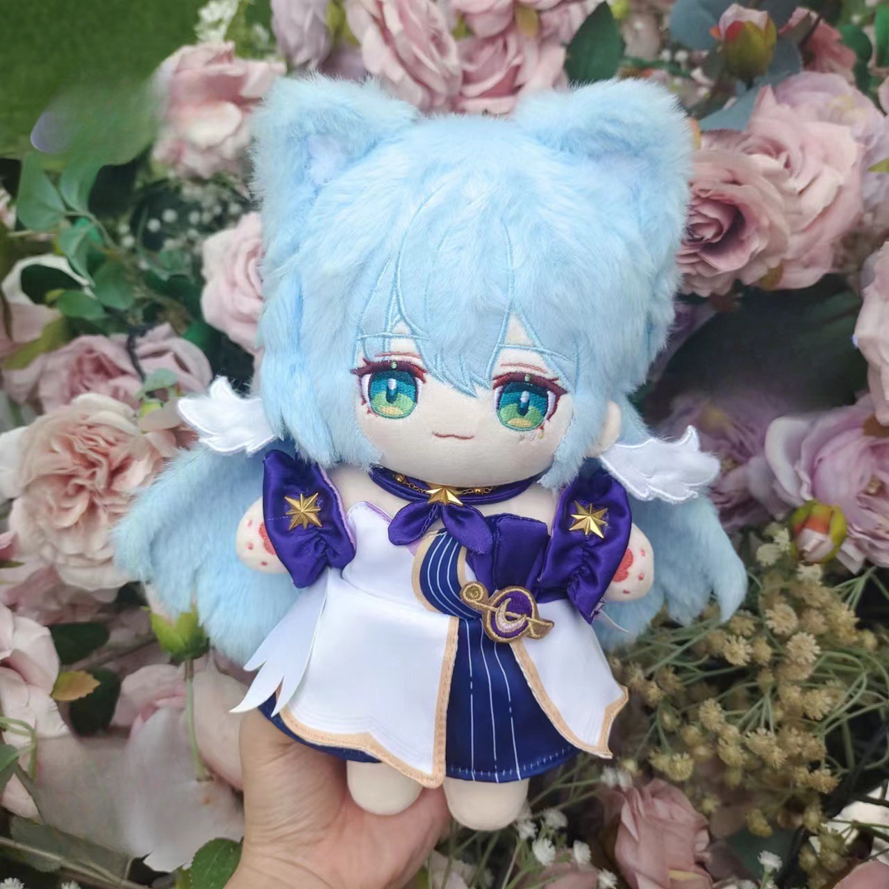 Honkai: Star Rail Robin Cloak Plush Doll – 20CM Stuffed Toy with Outfit | HSR Merch