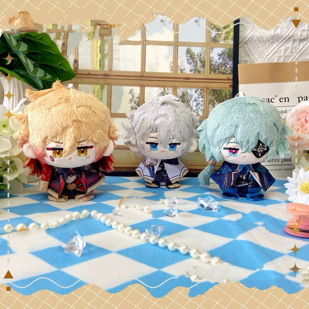 Honkai: Star Rail Anaxa Tribbie Phainon Mydei Hyacine Castorice The Herta Plushies 12CM マント ぬいぐるみ