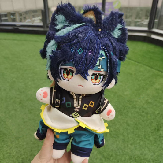 Genshin Impact Plush Doll Kinich – Soft Cotton Stuffed Toy Anime Figure 20CM with Clothes