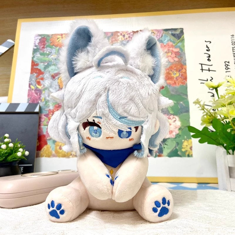 Genshin Impact Plush Focalors Furina Arlecchino Stuffed Doll 15CM