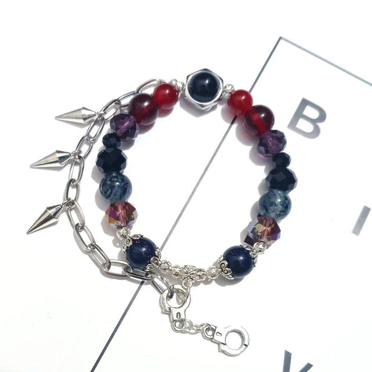 Genshin Impact Bracelet Wriothesley Inspired – Adjustable Anime Jewelry Fan Merch Accessory
