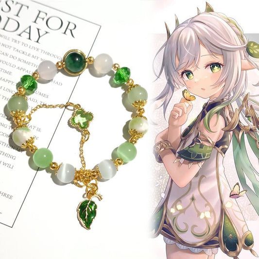 原神 ナヒダ風ブレスレット