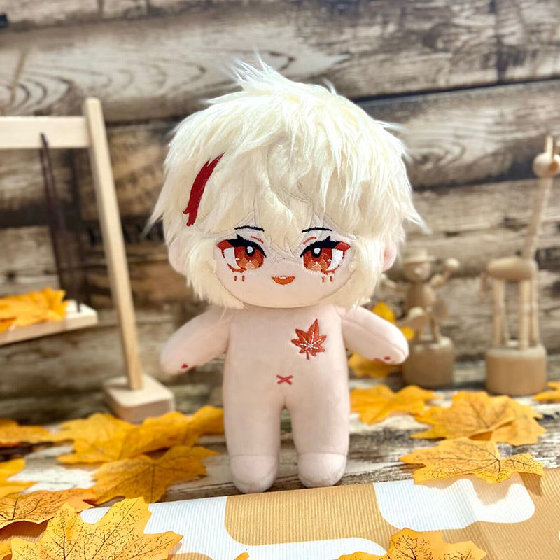 Genshin Impact Kazuha Chibi Plush Doll 20cm Stuffed Anime Figure